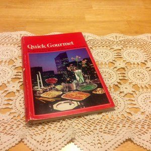 3 for $10 book sale! Vintage Cookbook, Quick Gourmet